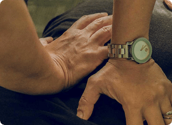 patient getting a chiropractic treatment
