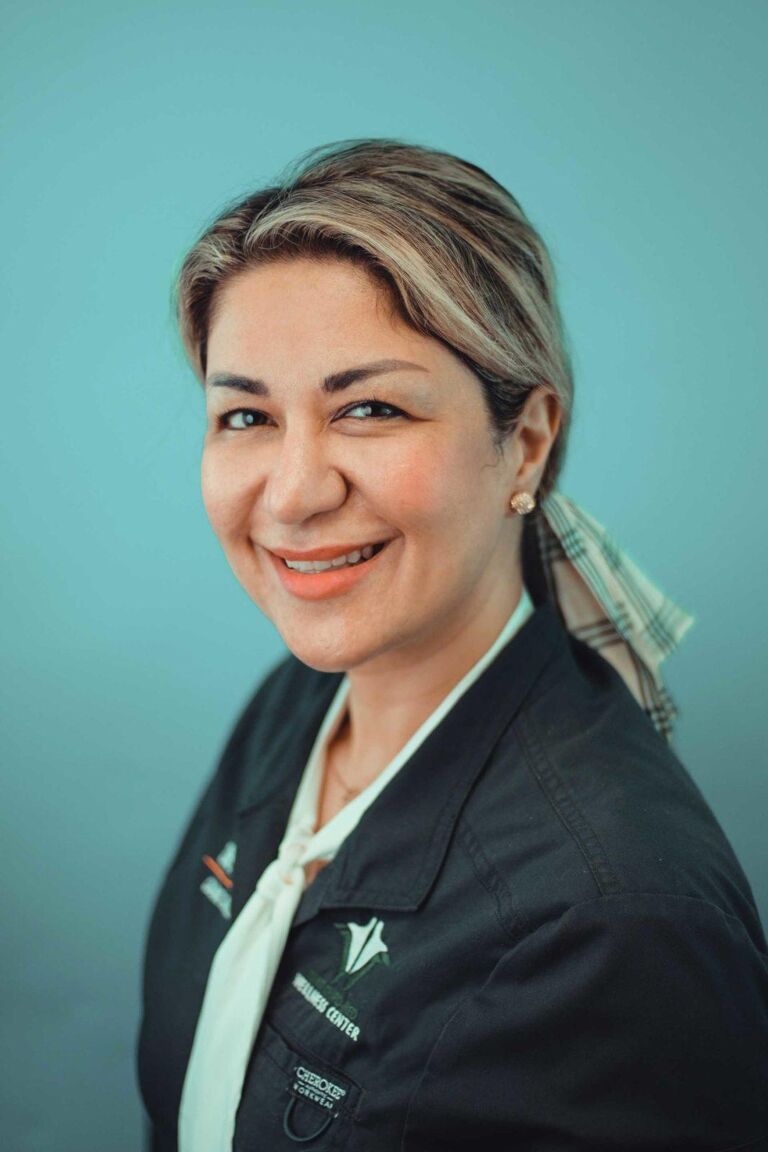 Dr. Maryam Hassanzadeh - portrait - green